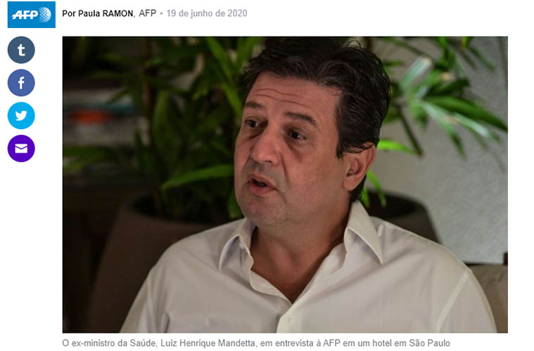 Mandetta sobre chapa com Moro em 2022: 'Não tem nada ...