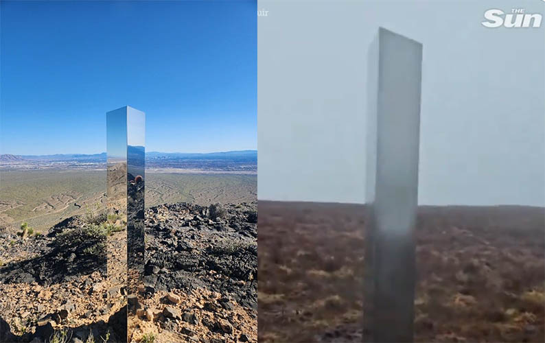 Objeto misterioso encontrado em deserto nos EUA chama atenÃ§Ã£o nas redes sociais