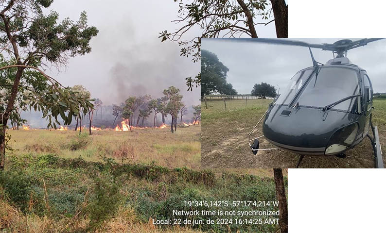MinistÃ©rio PÃºblico e PMA identificam locais onde comeÃ§aram incÃªndios no Pantanal de MS