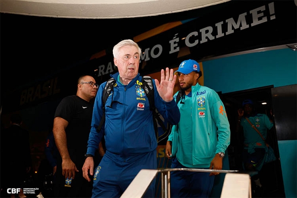 Brasil encara Equador hoje na estreia do tÃ©cnico Carlo Ancelotti: veja onde assistir