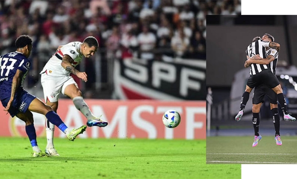 SÃ£o Paulo e Botafogo avanÃ§am; hoje Inter, Bahia e Fla buscam seguir na Libertadores