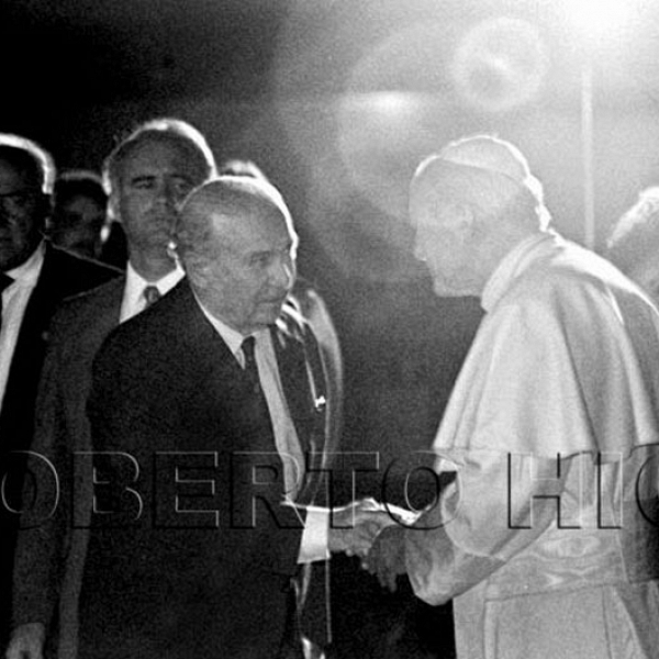 Encontro de LÃºdio Coelho e o Papa JoÃ£o Paulo II