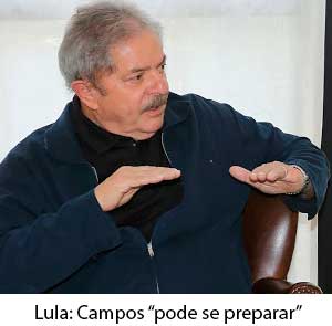 Lula ameaÃ§a voltar em 2018