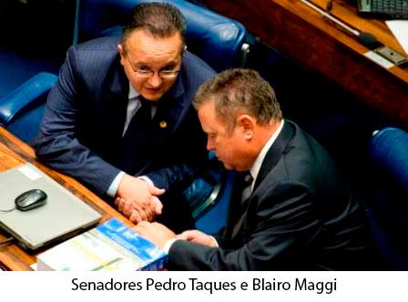 Sem Blairo, Taques lidera para o governo de MT