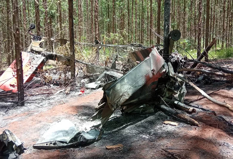 ApÃ³s se arrastar de aviÃ£o em chamas, piloto morre na Santa Casa vÃ­tima de queimaduras