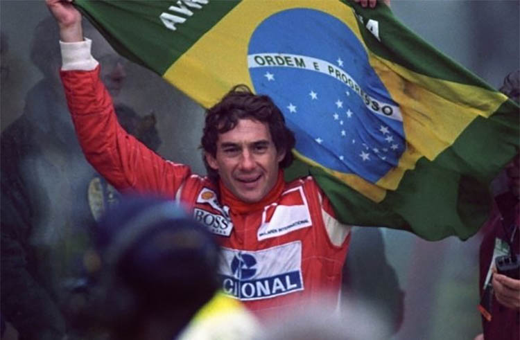 Ayrton Senna, patrono do esporte brasileiro