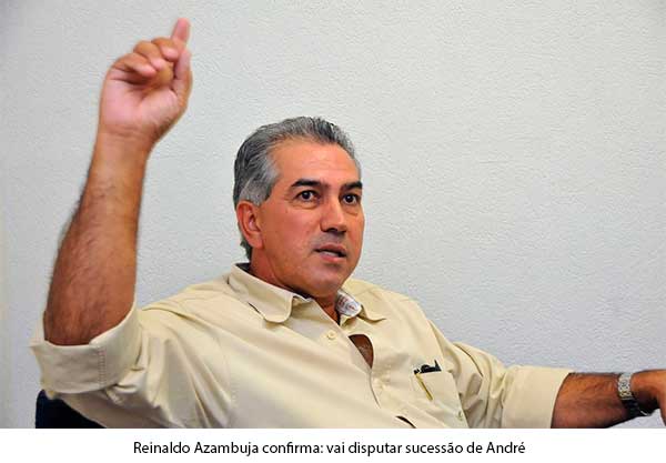Azambuja confirma: disputarÃ¡ a sucessÃ£o do governador AndrÃ© Puccinelli neste ano