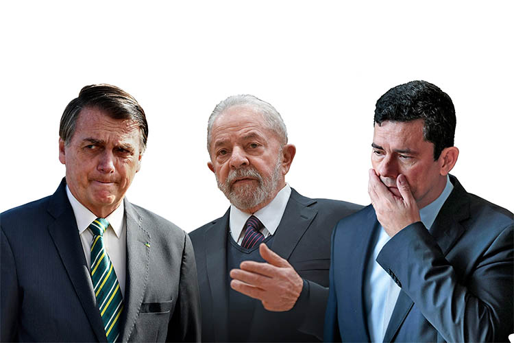 Bolsonaro, Lula e Moro assombrados pelo mesmo medo neste ano eleitoral