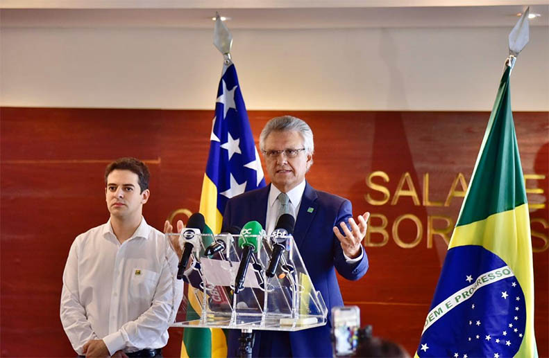 Governador Caiado rompe com Bolsonaro e diz que em GoiÃ¡s responsabilidade Ã© dele
