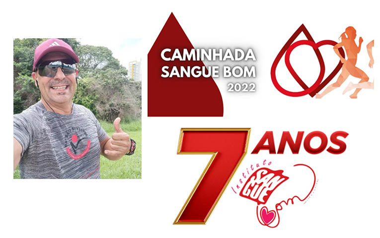 Sangue Bom celebra 7 anos com 'Caminhada da GratidÃ£o' em Campo Grande
