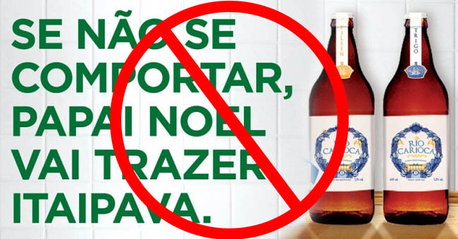 Cerveja Rio Carioca terÃ¡ de pagar R$ 50 mil por danos morais Ã  fabricante da Itaipava