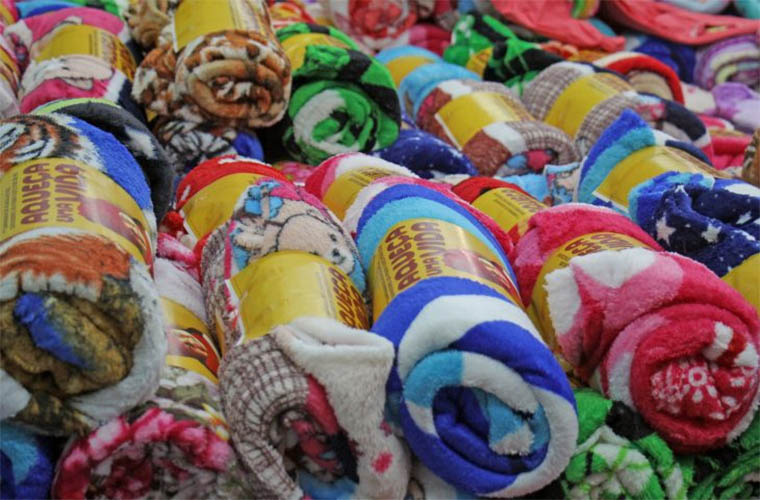 Governo vai distribuir 100 mil cobertores a famÃ­lias carentes de Mato Grosso do Sul