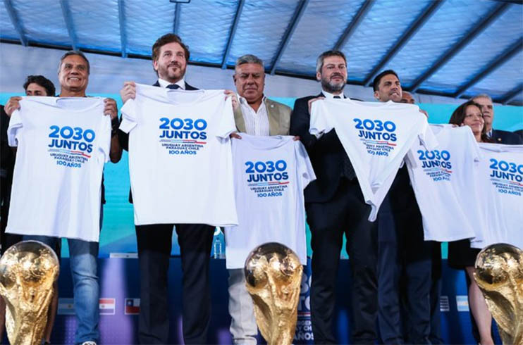 Argentina, Chile, Uruguai e Paraguai lanÃ§am candidatura para receber a Copa de 2030