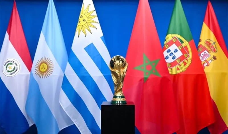 Copa 2030 terÃ¡ jogos no Uruguai, Paraguai, Argentina, Espanha, Marrocos e Portugal