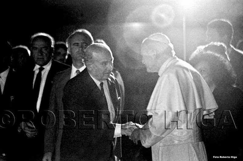 Encontro de LÃºdio Coelho e o Papa JoÃ£o Paulo II