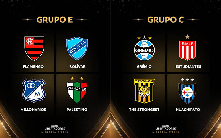 Libertadores comeÃ§a hoje com Flamengo e GrÃªmio estreando na fase de grupos