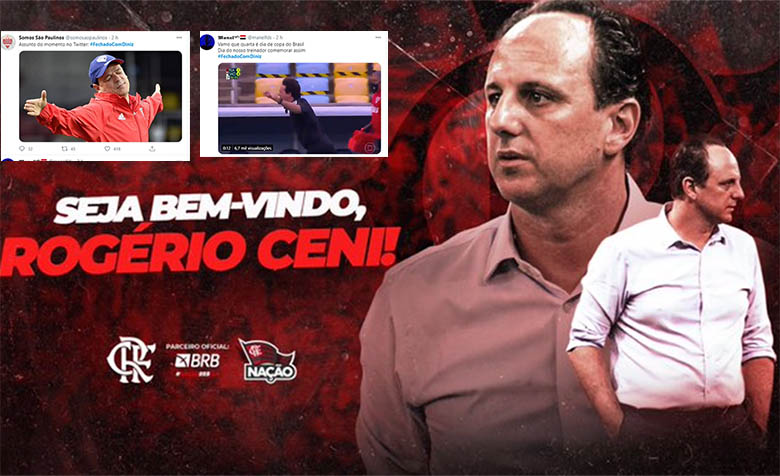 Flamengo anuncia contrataÃ§Ã£o de RogÃ©rio Ceni e sÃ£o-paulinos 'fecham com Diniz'