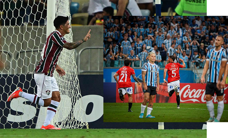Flu vence a 1Âª, GrÃªmio perde a 2Âª; hoje tem AtlÃ©tico, Fla e SÃ£o Paulo na Libertadores