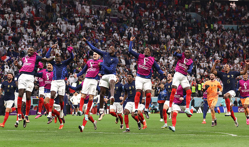 FranÃ§a passa pela Inglaterra e vai encarar Marrocos por vaga na final da Copa do Catar