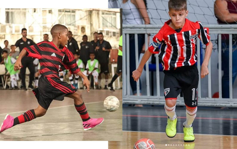 Promessas do Flamengo e SÃ£o Paulo superam marcas de Neymar e Rodrigo