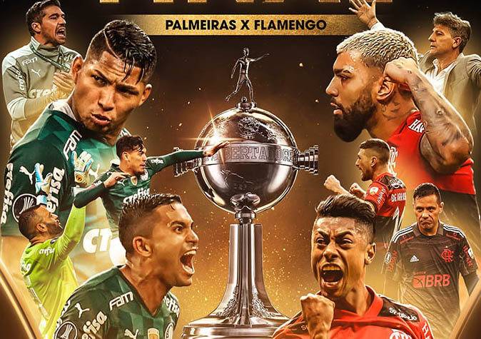 Flamengo ou Palmeiras: qual levarÃ¡ a Libertadores?