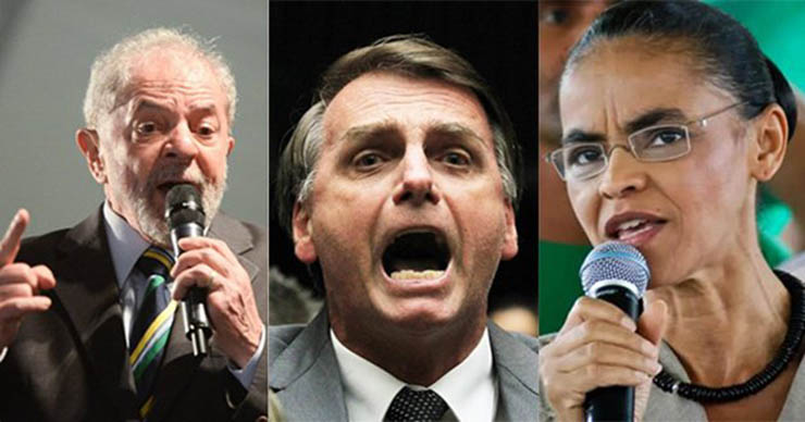 Sem Lula, Bolsonaro lidera e quatro disputam segundo lugar diz Datafolha