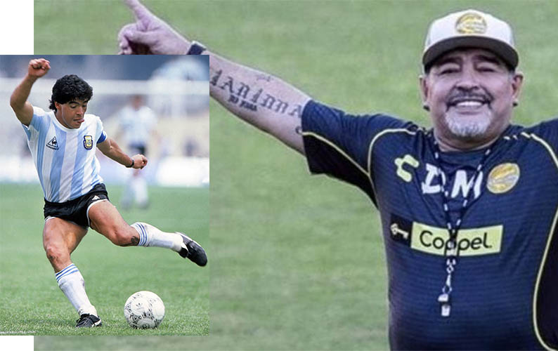 Morre Diego Maradona, um mito do futebol