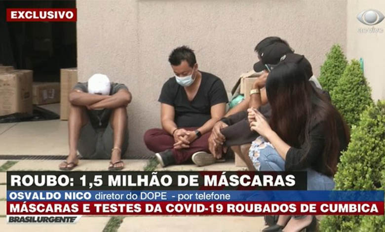 PolÃ­cia apreende grande carga de produtos para combate ao coronavÃ­rus em SÃ£o Paulo