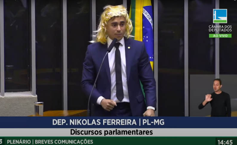 Parlamentares querem cassaÃ§Ã£o do deputado Nikolas Ferreira por transfobia na CÃ¢mara