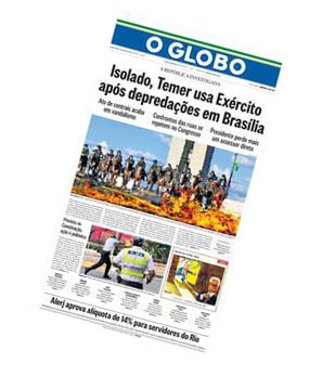 Globo versus Temer