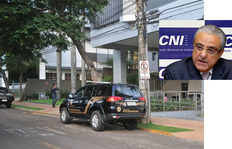 PF prende presidente da CNI em BrasÃ­lia e faz buscas na Fiems em Campo Grande