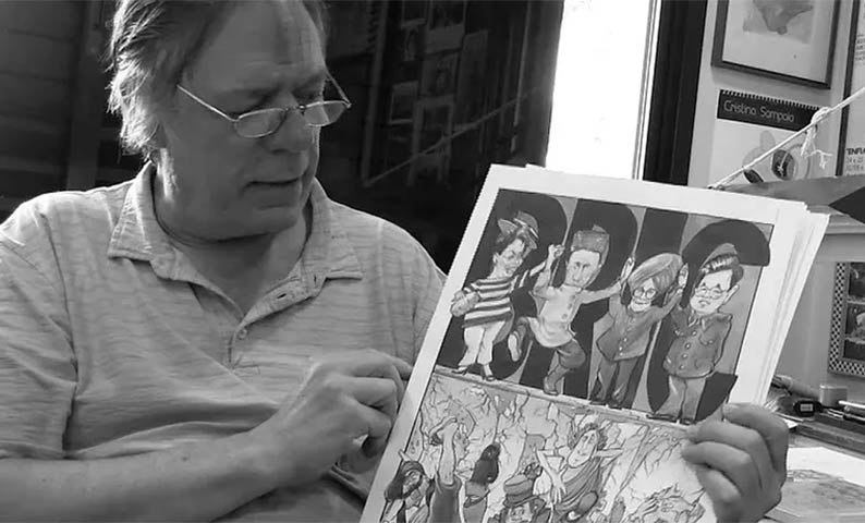 Morre aos 73 anos o cartunista Paulo Caruso