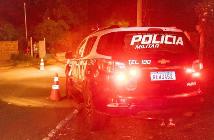 PM reforÃ§a policiamento em Campo Grande