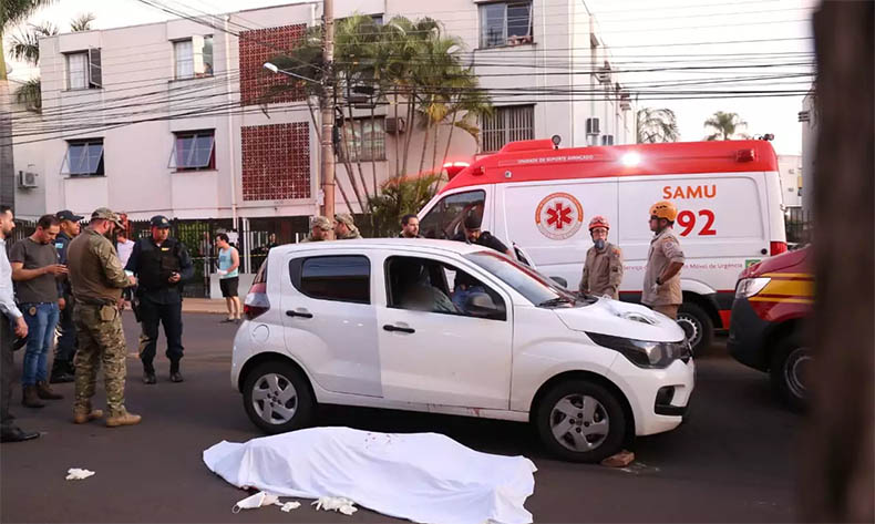 Dois policiais sÃ£o mortos ao transportar presos na regiÃ£o central de Campo Grande