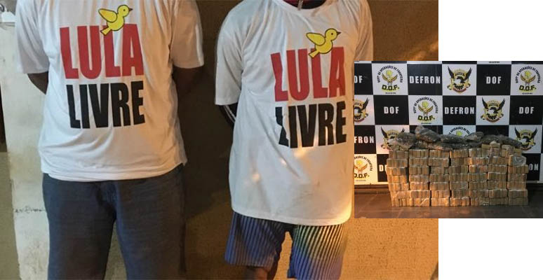 Em MS, PT questiona governo sobre fotos de traficantes com camiseta 'Lula livre'