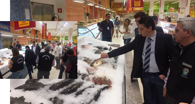 Procon flagra alimento estragado no hipermercado Extra em Campo Grande