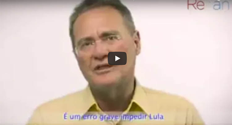 Renan, o defensor de Lula
