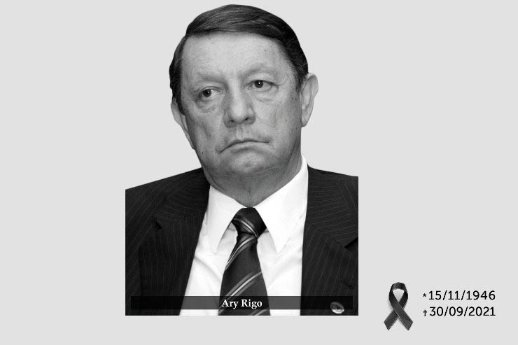 Assembleia decretarÃ¡ luto pela morte do ex-deputado estadual Ary Rigo, aos 74 anos
