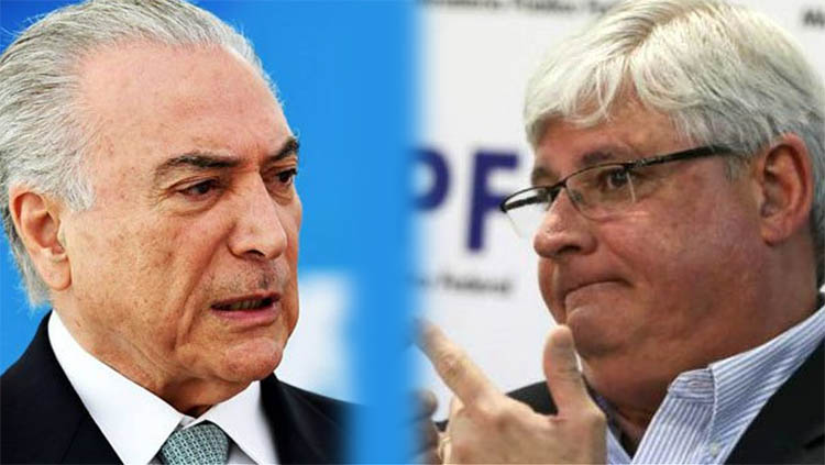 Em nova denÃºncia ao STF, Janot acusa Temer de chefiar 'quadrilhÃ£o' do PMDB