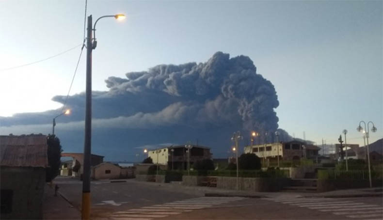 Risco de cinzas de vulcÃ£o chegarem a Mato Grosso do Sul deixou aviaÃ§Ã£o em alerta